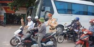 Công an Hiệp Hòa (Bắc Giang) đảm bảo trật tự an toàn giao thông cho thanh thiếu niên, học sinh